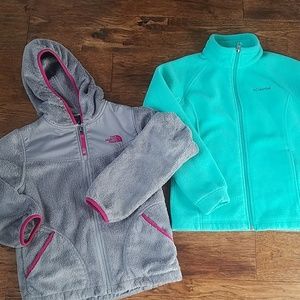 Columbia, North Face Denali jacket bundle 10/12